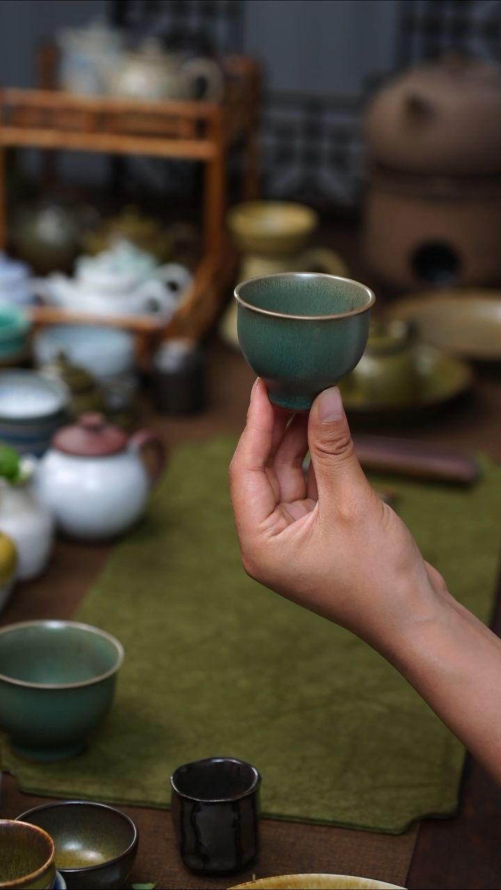 广达窑 寨沟绿小铃铛杯