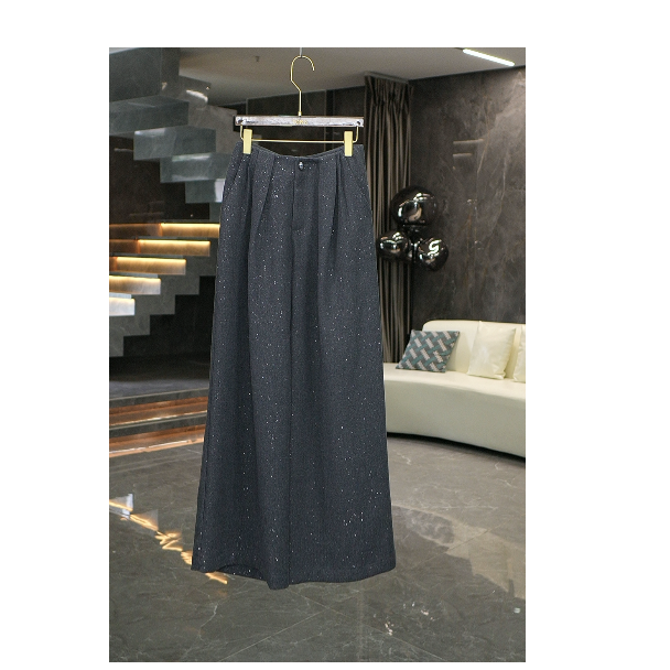 【彤姐原创】冬季设计师款时尚百搭女士阔腿裤正装裤子长裤TS079