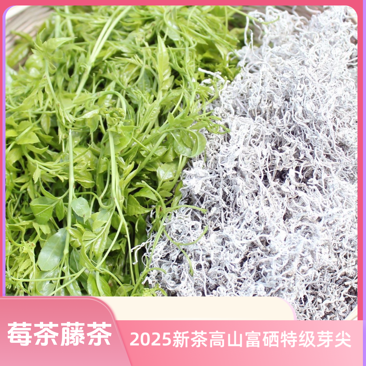 【弯弯专属特级芽尖】2025莓茶藤茶正宗高山富硒特级芽尖