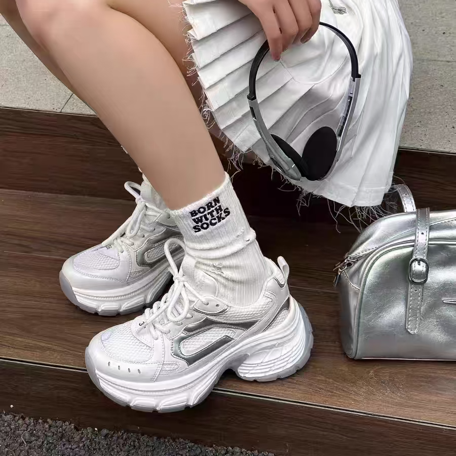 【南油玲姐】白色新款单鞋X6012