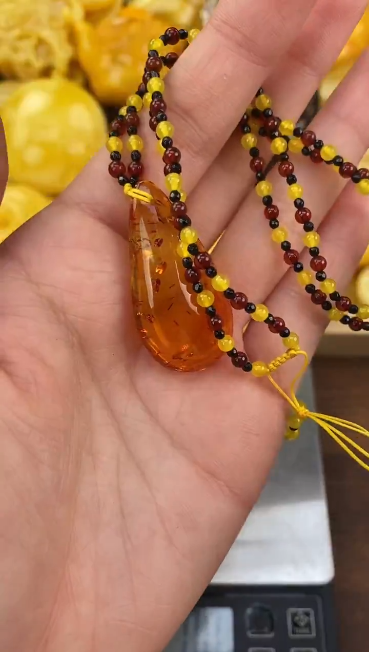 裸石琥珀未镶嵌天然琥珀蜜蜡