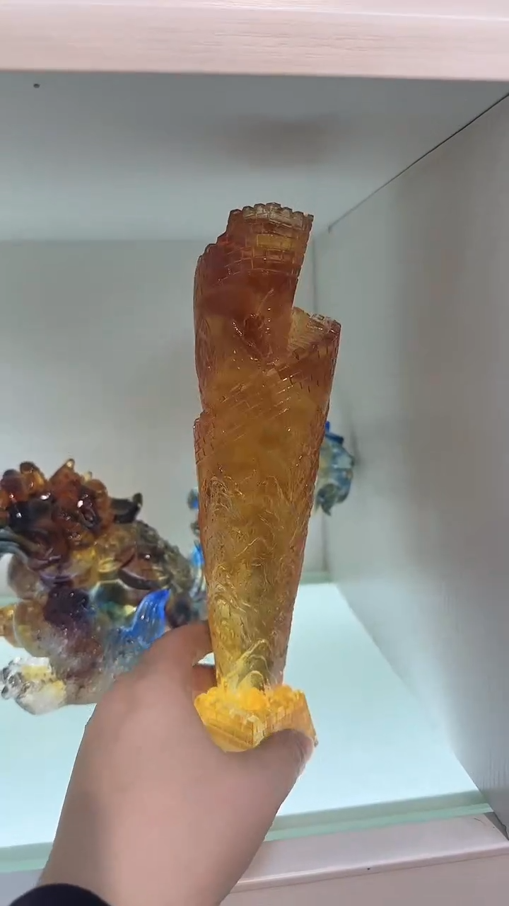 手工艺品琉璃长城