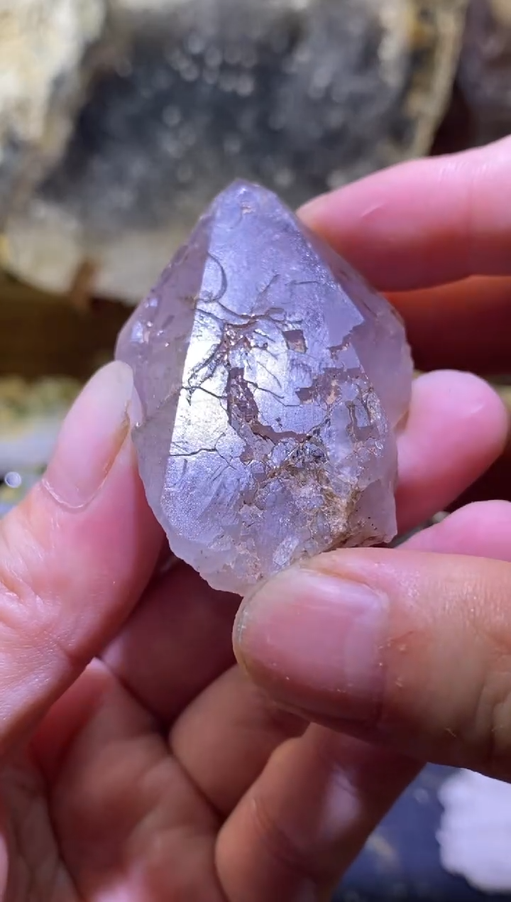 未镶嵌珠宝半成品水晶33号四川美姑超七花园水晶