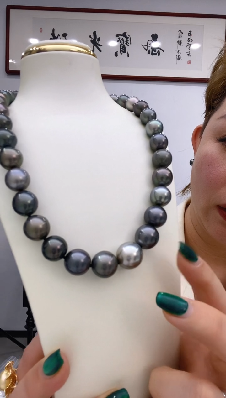 【闪购商品】海水珍珠项链未镶嵌46 11-15mm