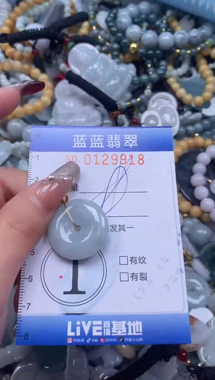 【闪购商品】翡翠颈饰未镶嵌闪购0129918多样性发其一