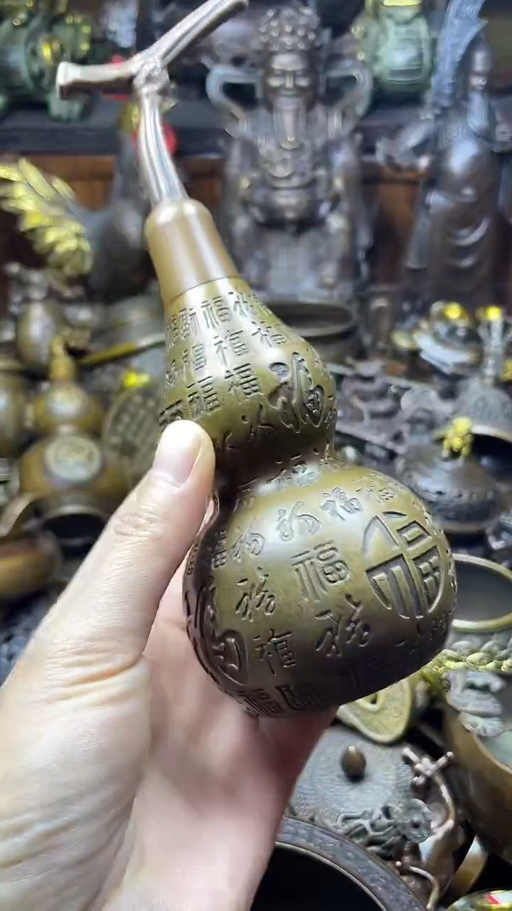 闪购链接，点击下单，有运费险，铜摆件