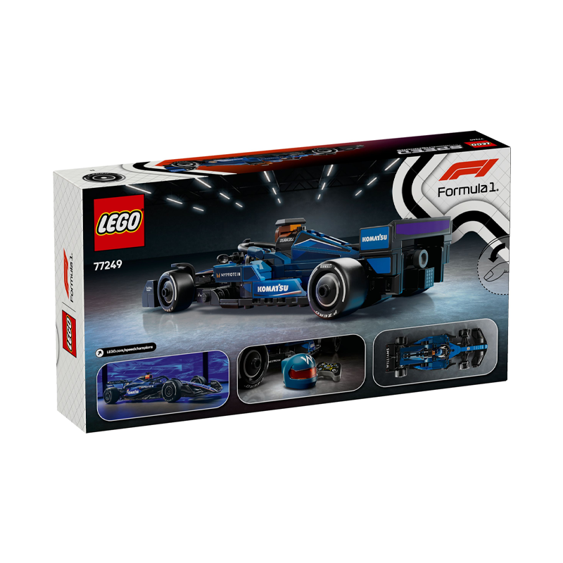LEGO/乐高2025新品 礼物拼搭 77249 威廉姆斯车队 FW46 F1® 赛车