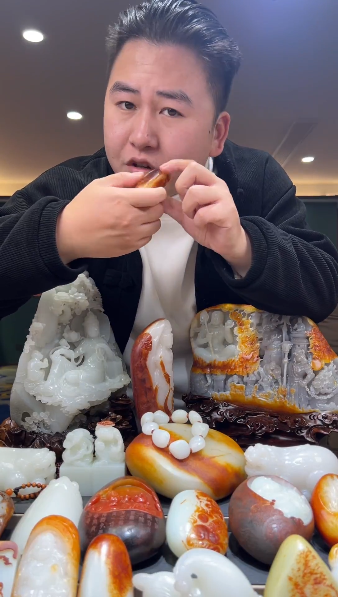 未镶嵌和田玉把件T*和田玉