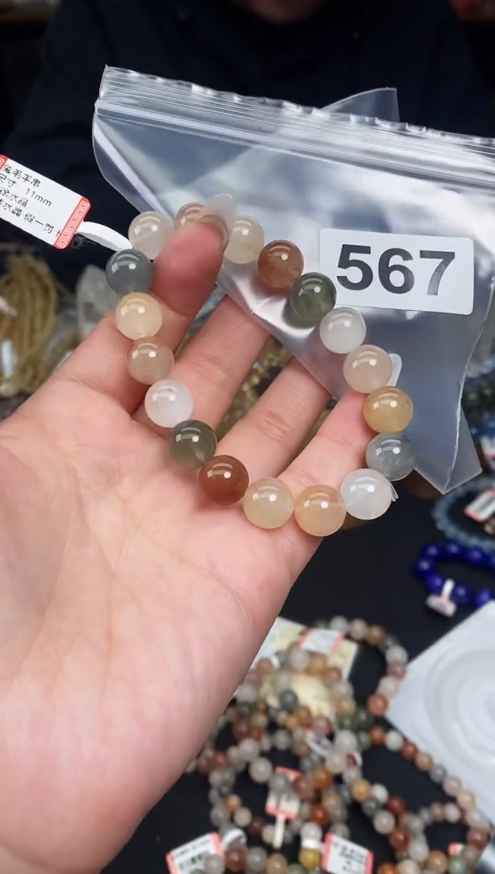 【闪购商品】水晶手串未镶嵌手串567