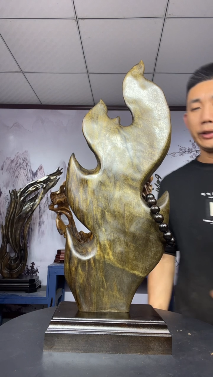 金丝楠木雕款B****所金丝楠木工艺品摆件