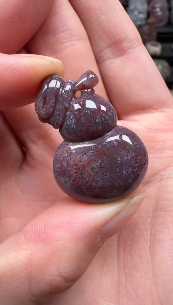 颈饰未镶嵌硅化珊瑚（珊瑚玉）413