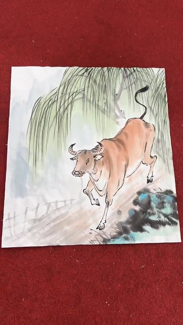 国画李火庆/国画/扇面