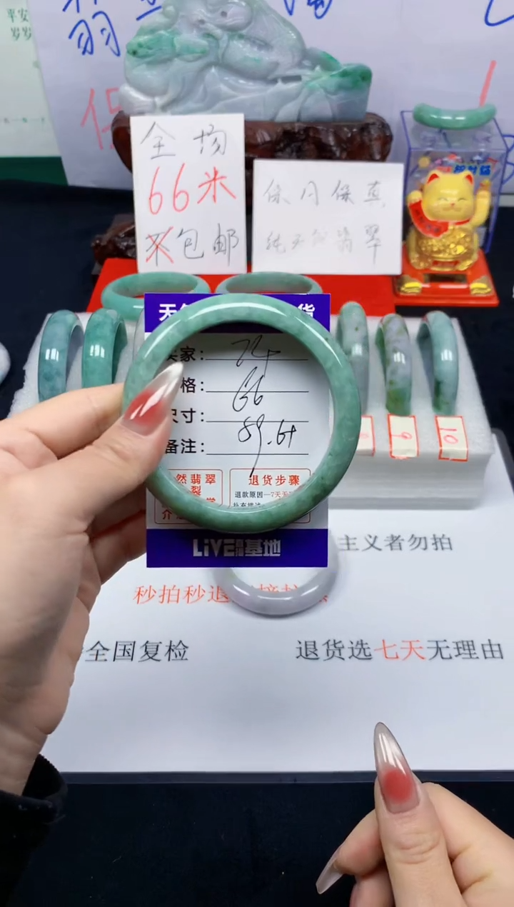 未镶嵌手镯翡翠74