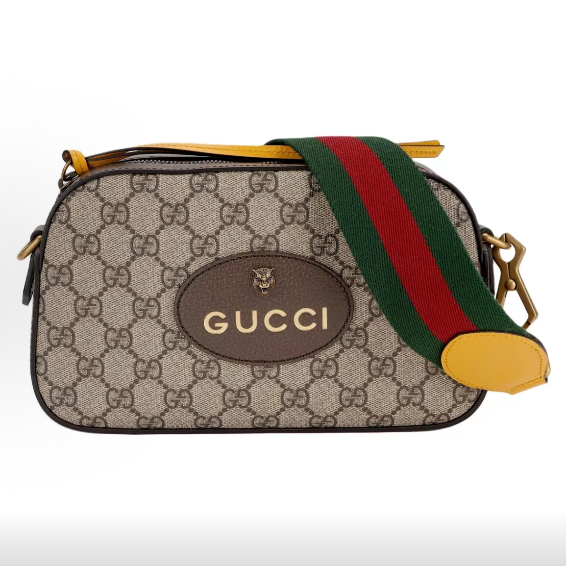 95新 GUCCI/古驰 虎头 相机包-G4952