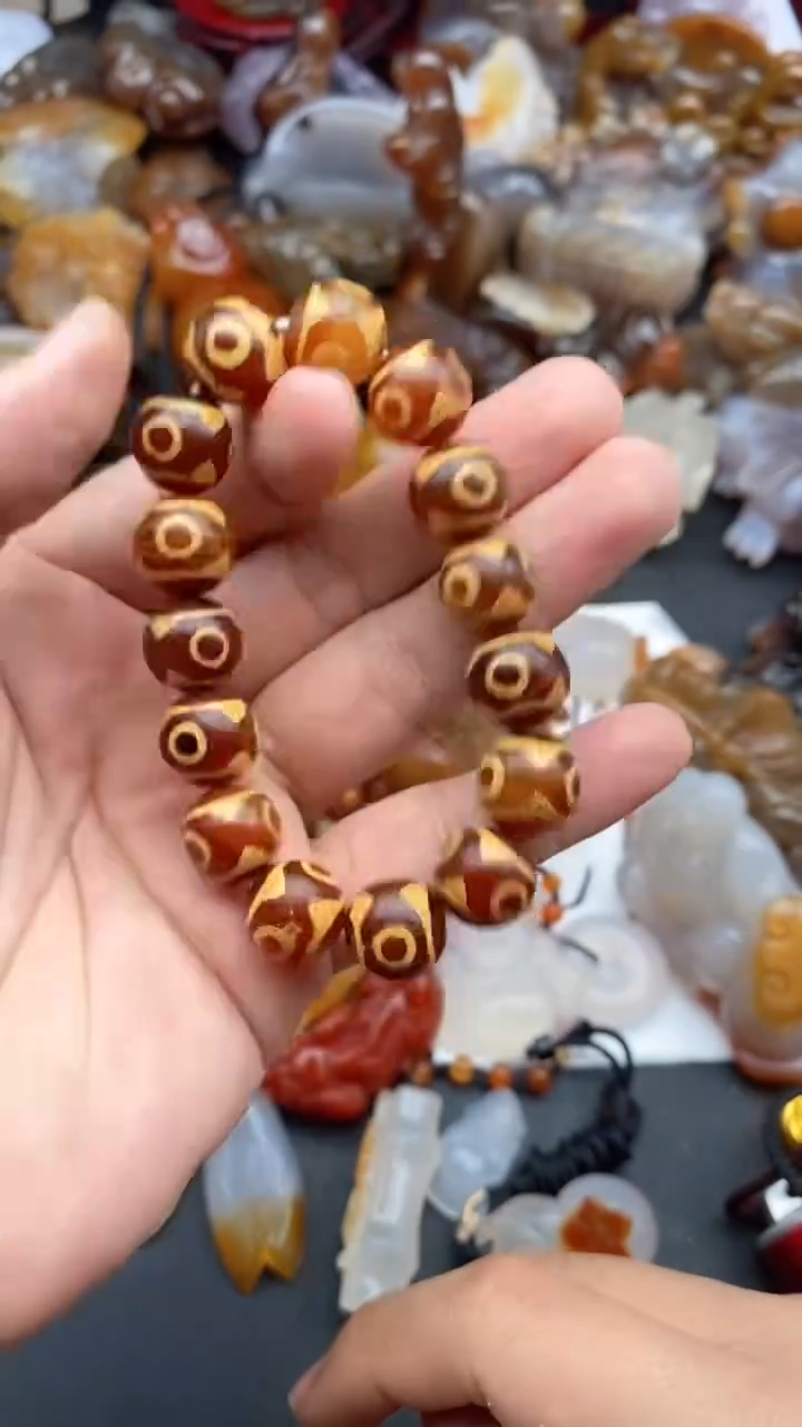 【闪购商品】玛瑙/玉髓颈饰未镶嵌11