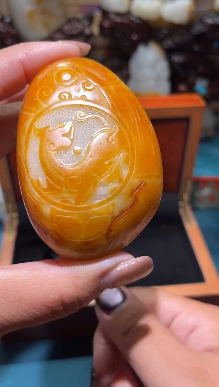 未镶嵌和田玉挂件一**凉1