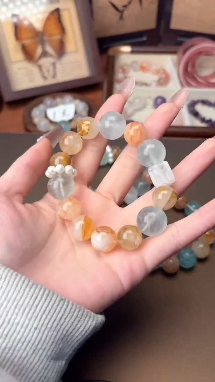 未镶嵌手串水晶1