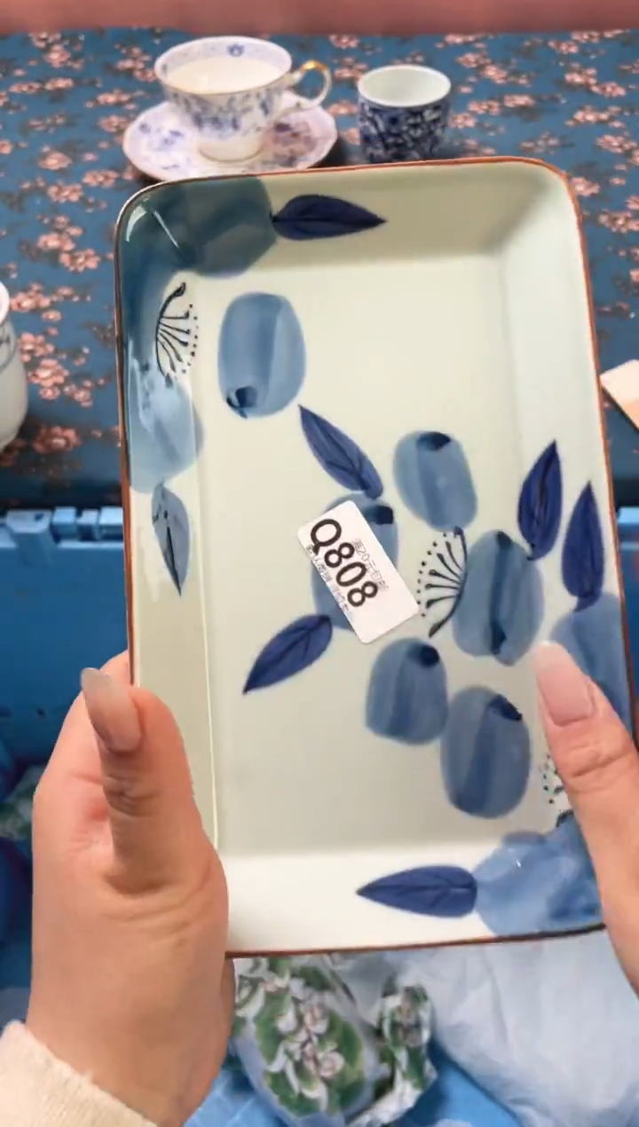 瓷片时***药瓷器瓷器Q808