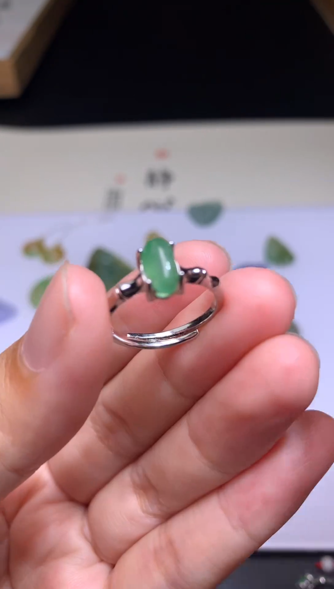 颈饰未镶嵌翡翠净货