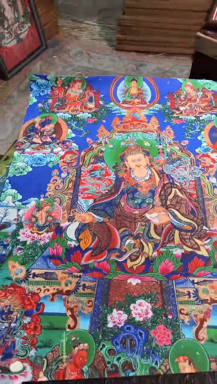 卷轴画天天的唐卡tk160