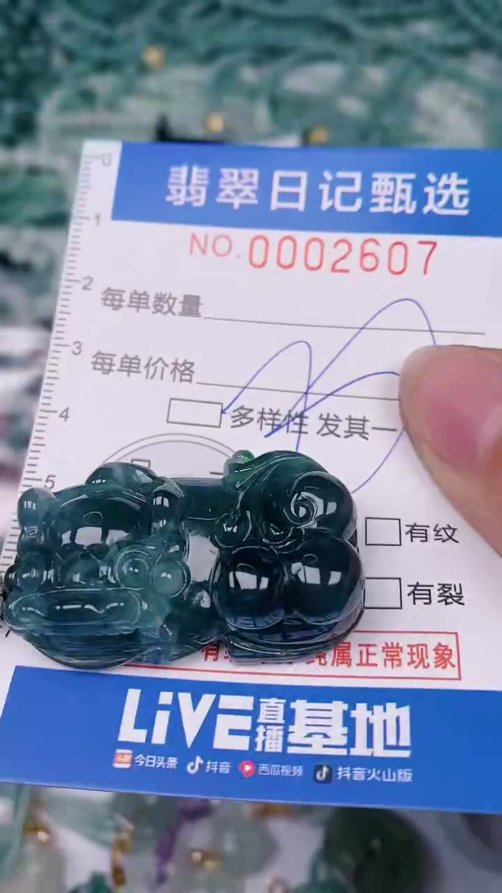 【闪购商品】翡翠颈饰未镶嵌00002607