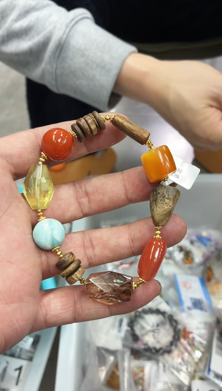 未镶嵌手串南红玛瑙PJ757