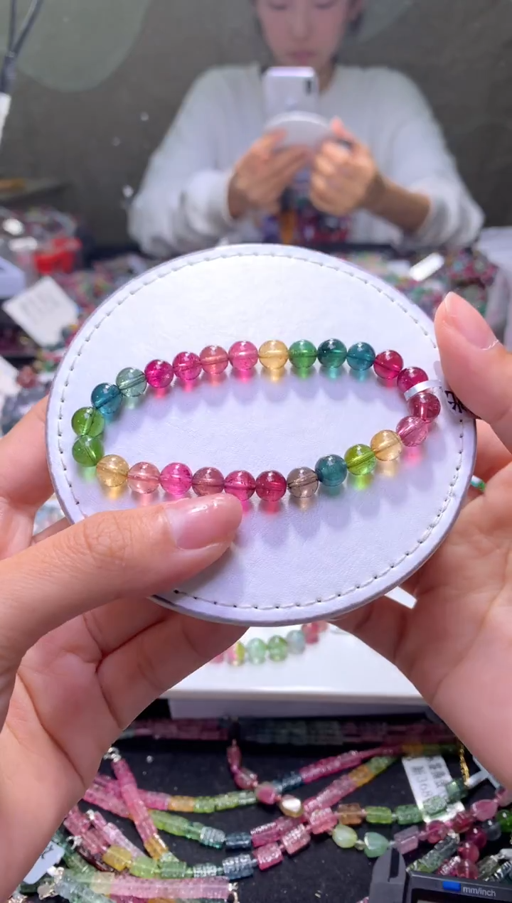 未镶嵌手串碧玺A83【天然碧玺】