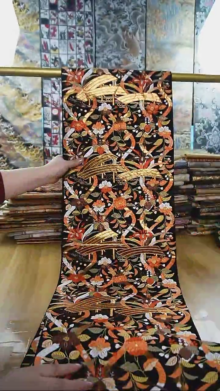 【闪购商品】织绣织锦9六通小花