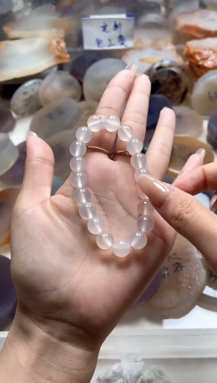 未镶嵌手串玛瑙/玉髓芸*海芸的海