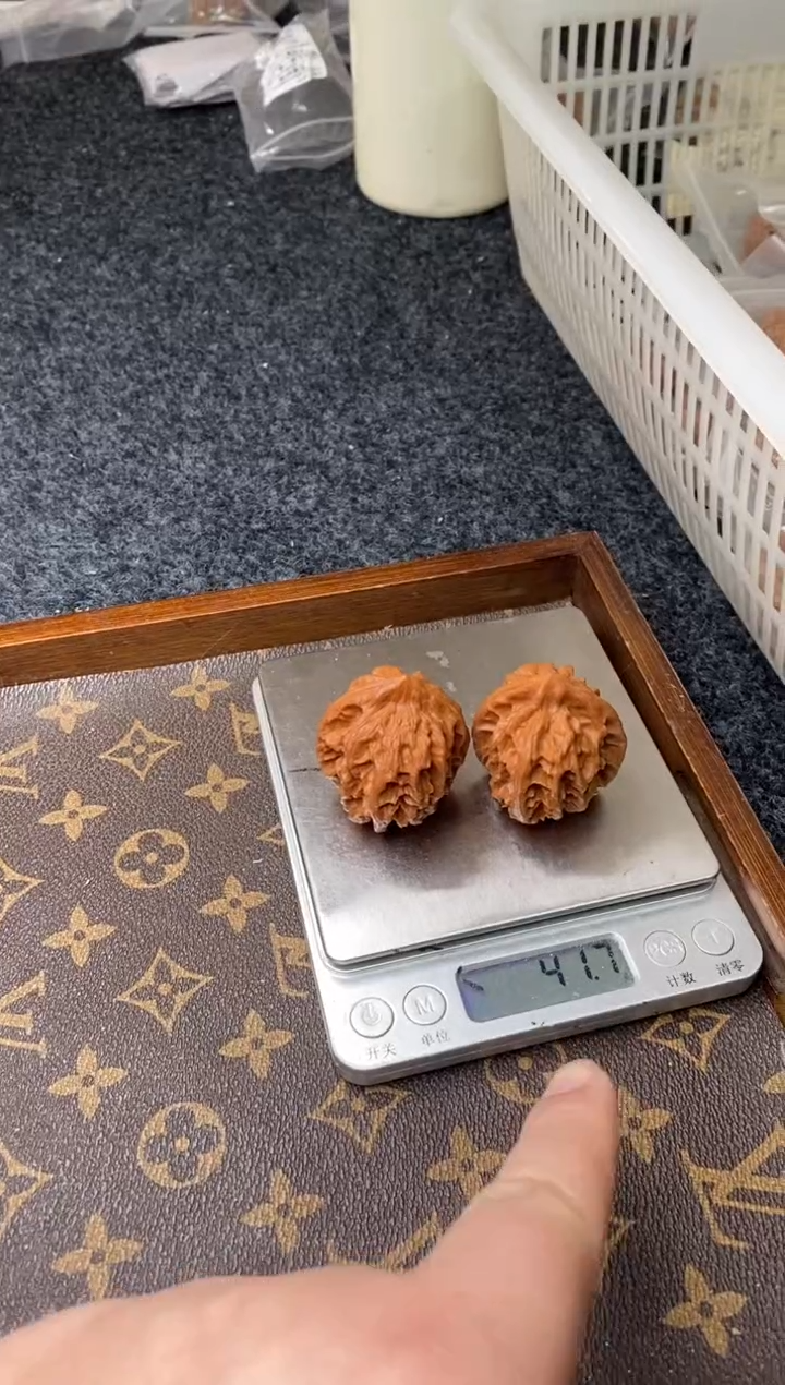 把件文玩核桃B135号38尺曹大龙