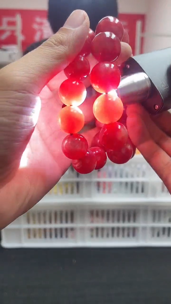 【闪购商品】硅化珊瑚手链未镶嵌精美手串85