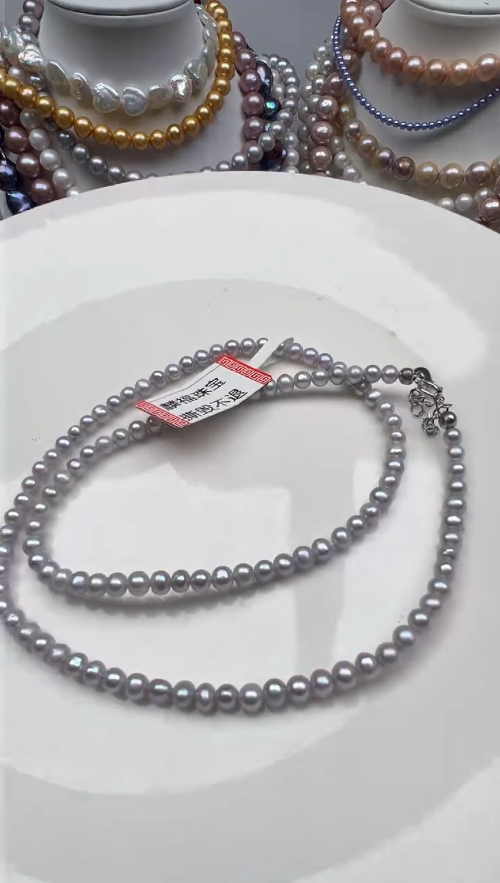 【闪购商品】淡水珍珠颈饰未镶嵌1