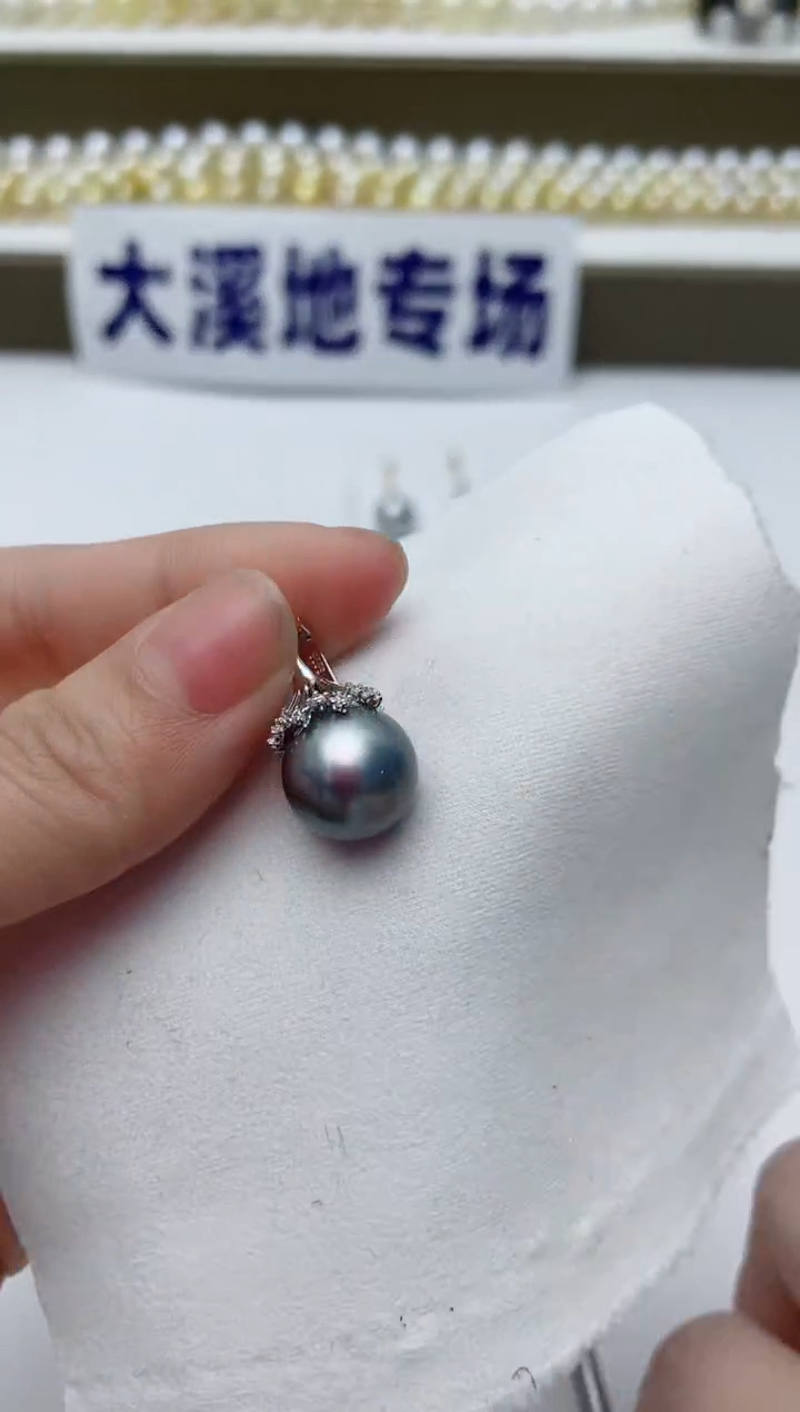 【闪购商品】海水珍珠颈饰银S925镶嵌A112