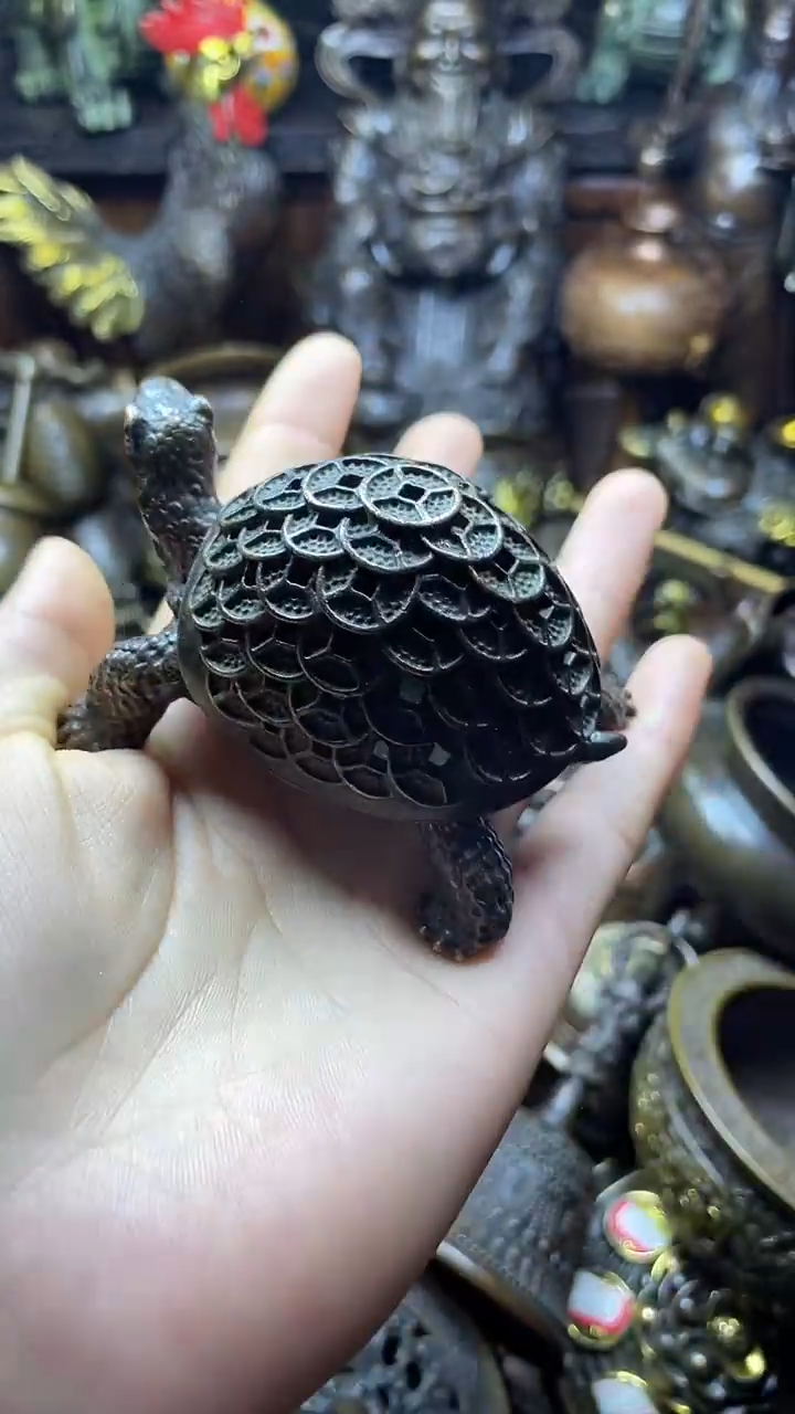 闪购链接，点击下单，有运费险，铜摆件