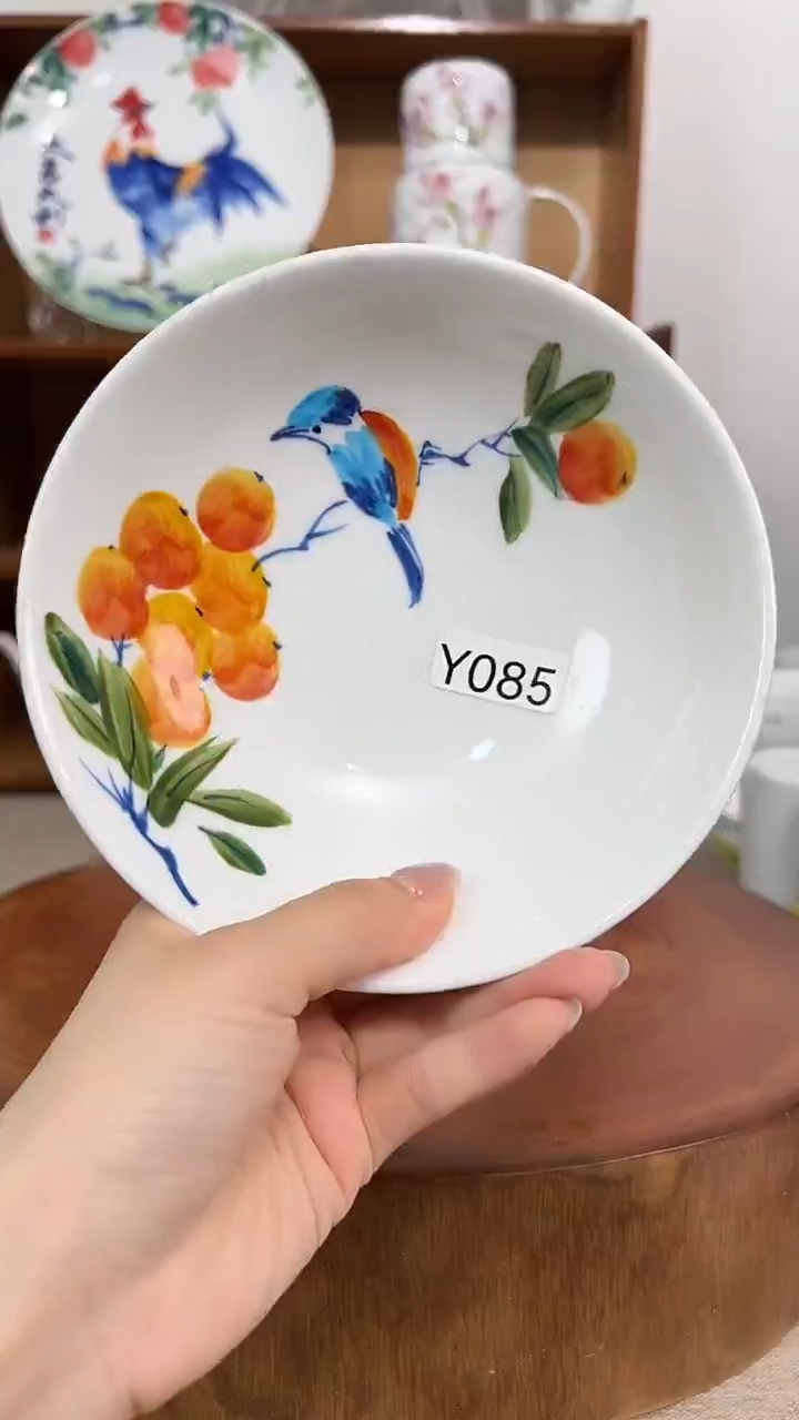 摆件景德镇手工手绘陶瓷餐具