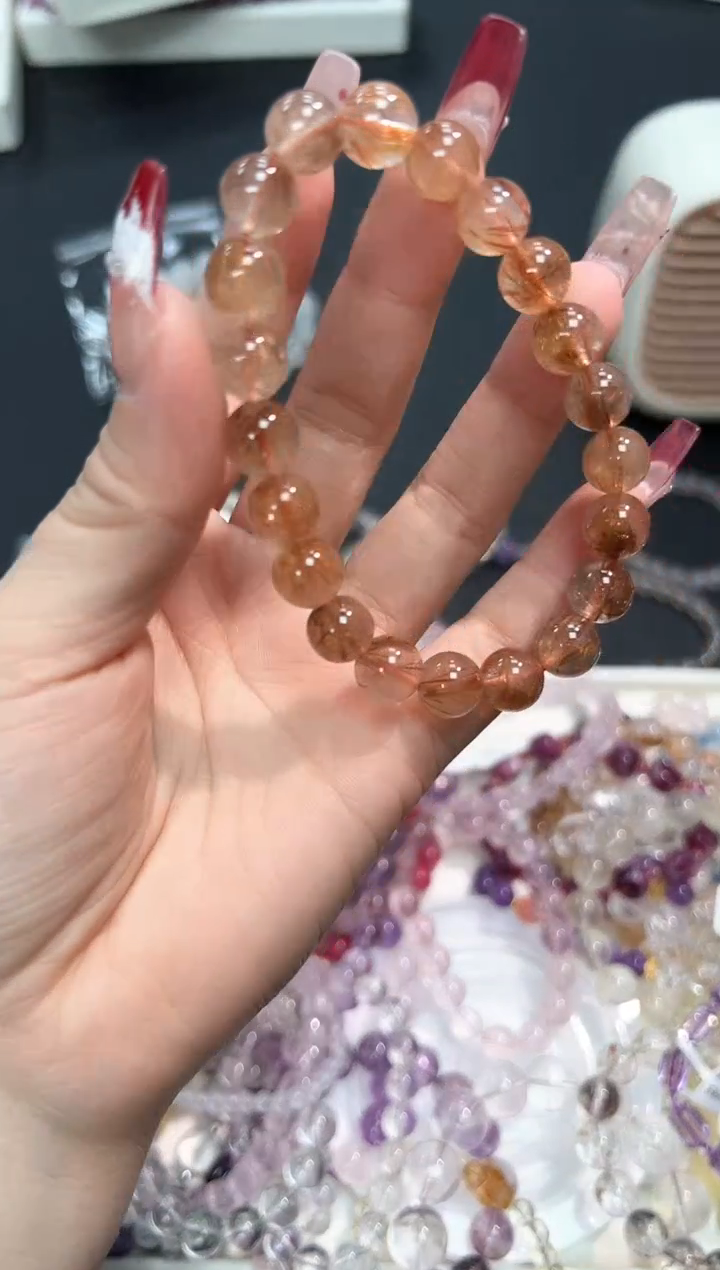 【闪购商品】水晶手串未镶嵌61L多样性发其一/1条默认微瑕