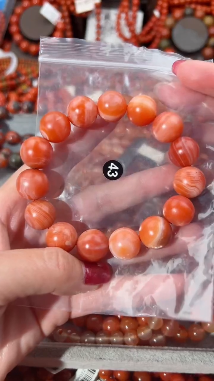 【闪购商品】南红玛瑙手串未镶嵌14