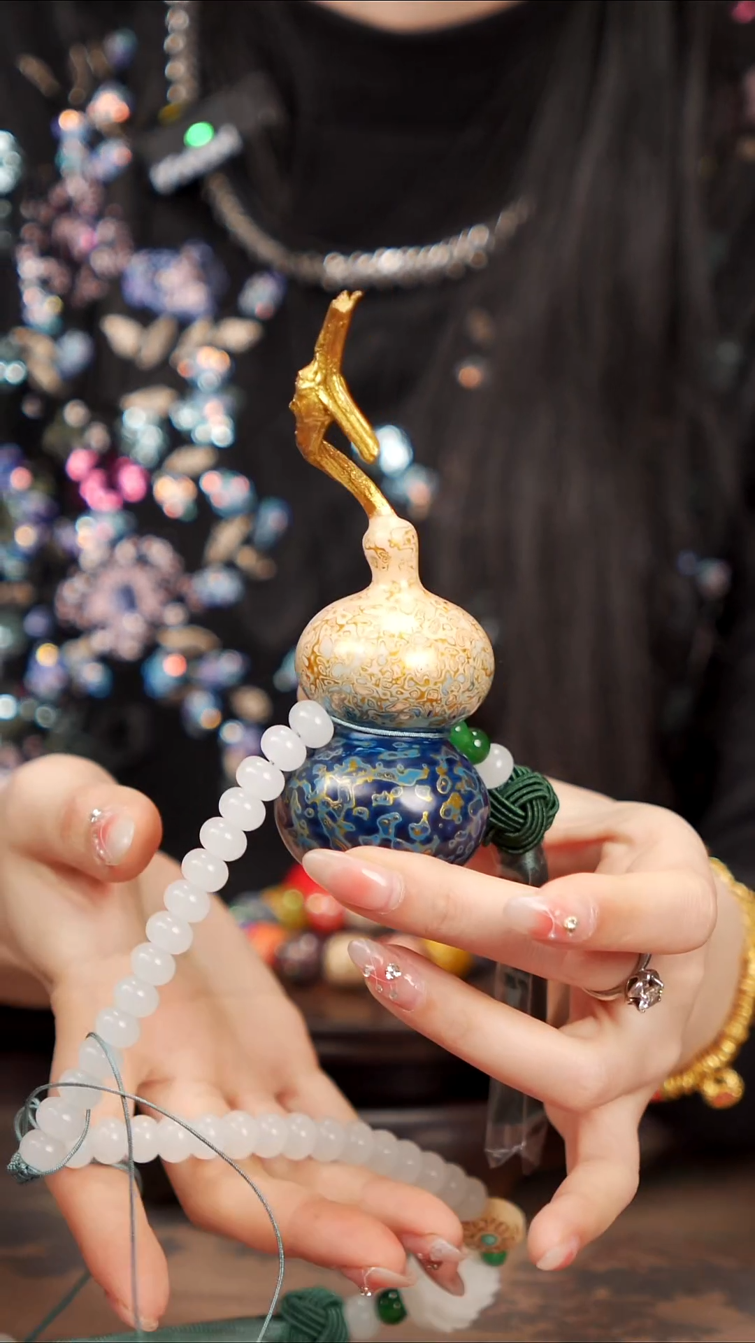 【闪购商品】157易林漆艺车挂小葫芦----168