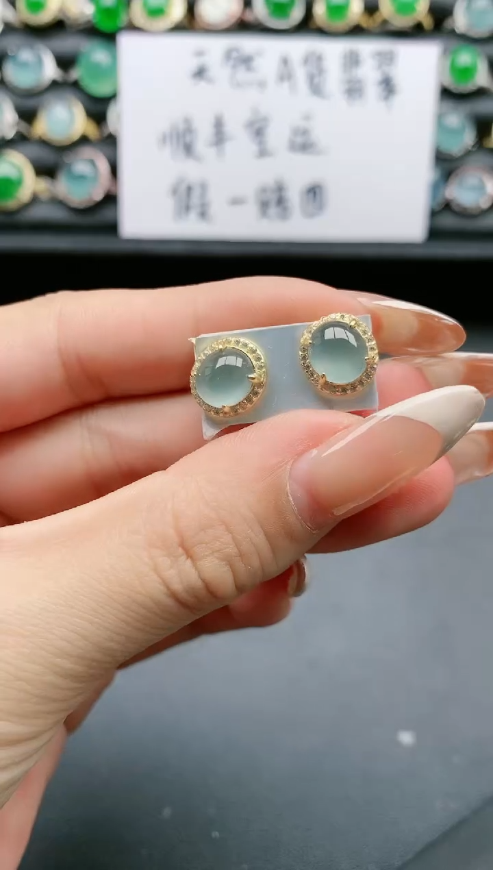 【闪购商品】翡翠戒指银S925镶嵌1111111