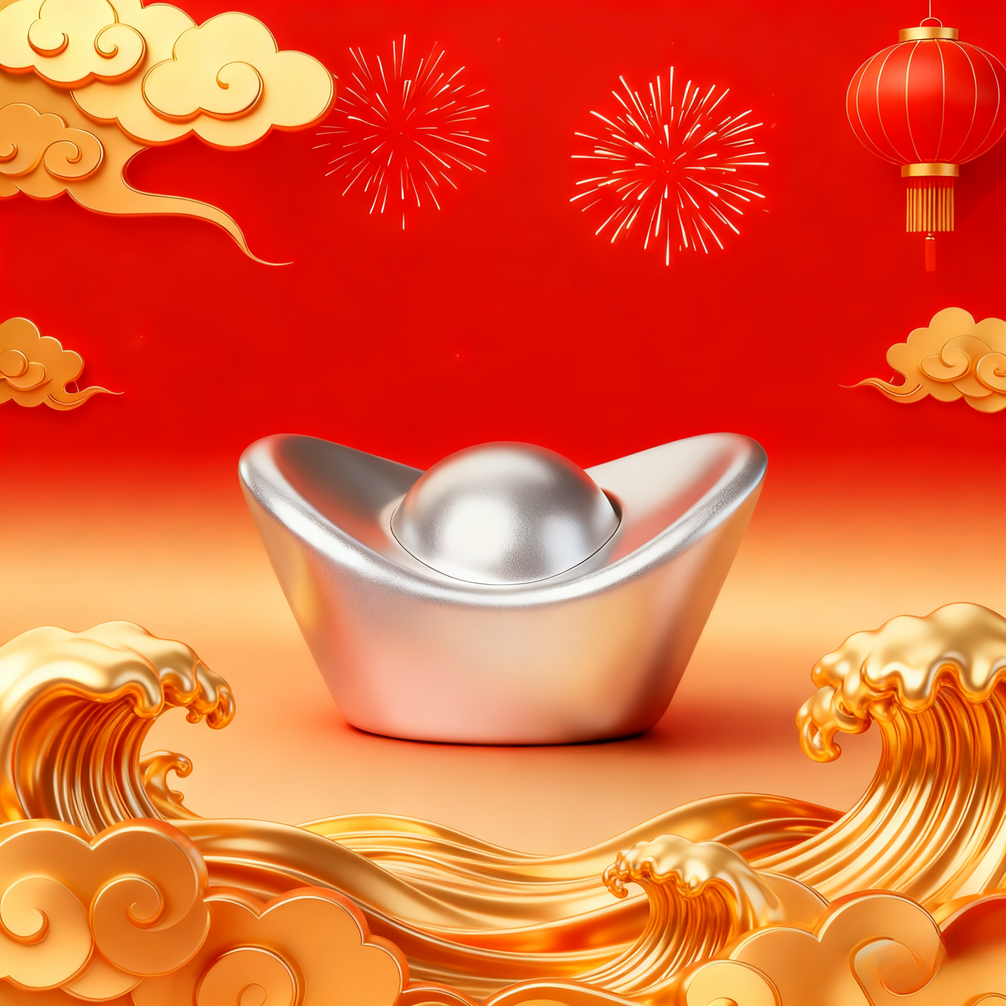 ⑤精美实心小元宝10g古法工艺礼品商务办公室家居高端摆件