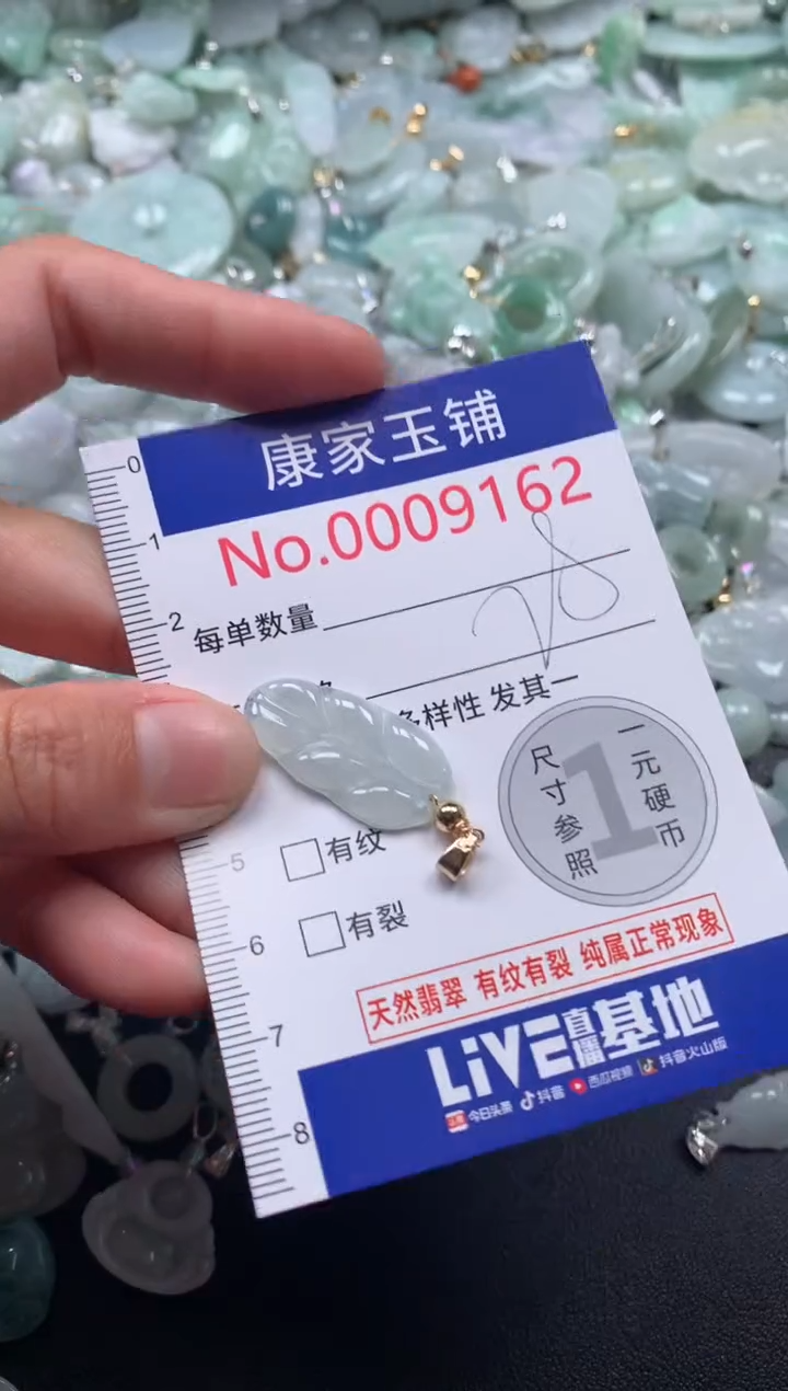 颈饰未镶嵌翡翠9162