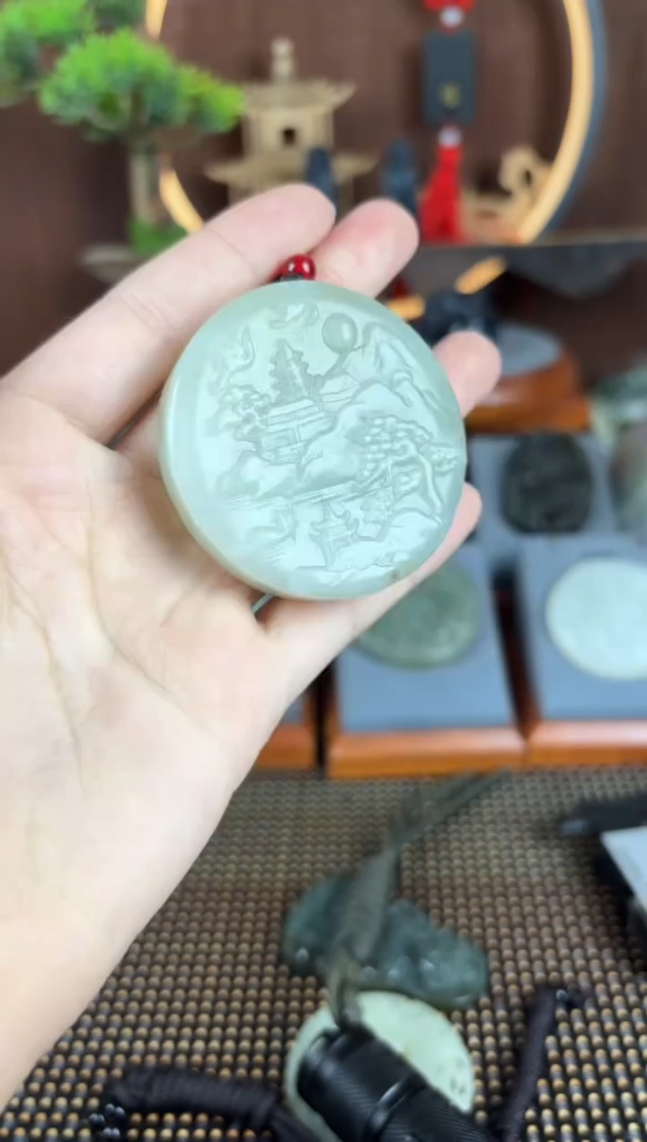 【闪购商品】和田玉颈饰未镶嵌1