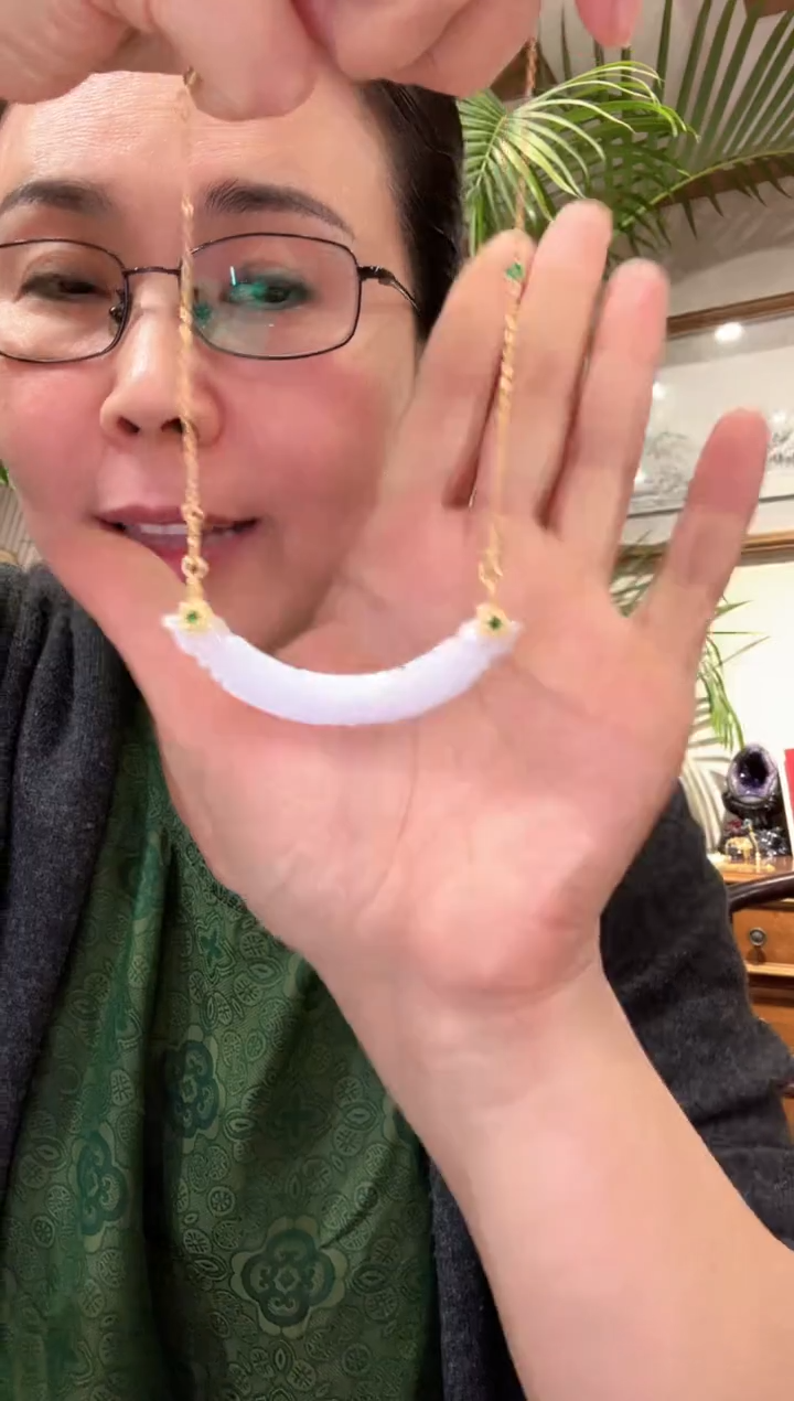 【闪购商品】翡翠颈饰未镶嵌国风