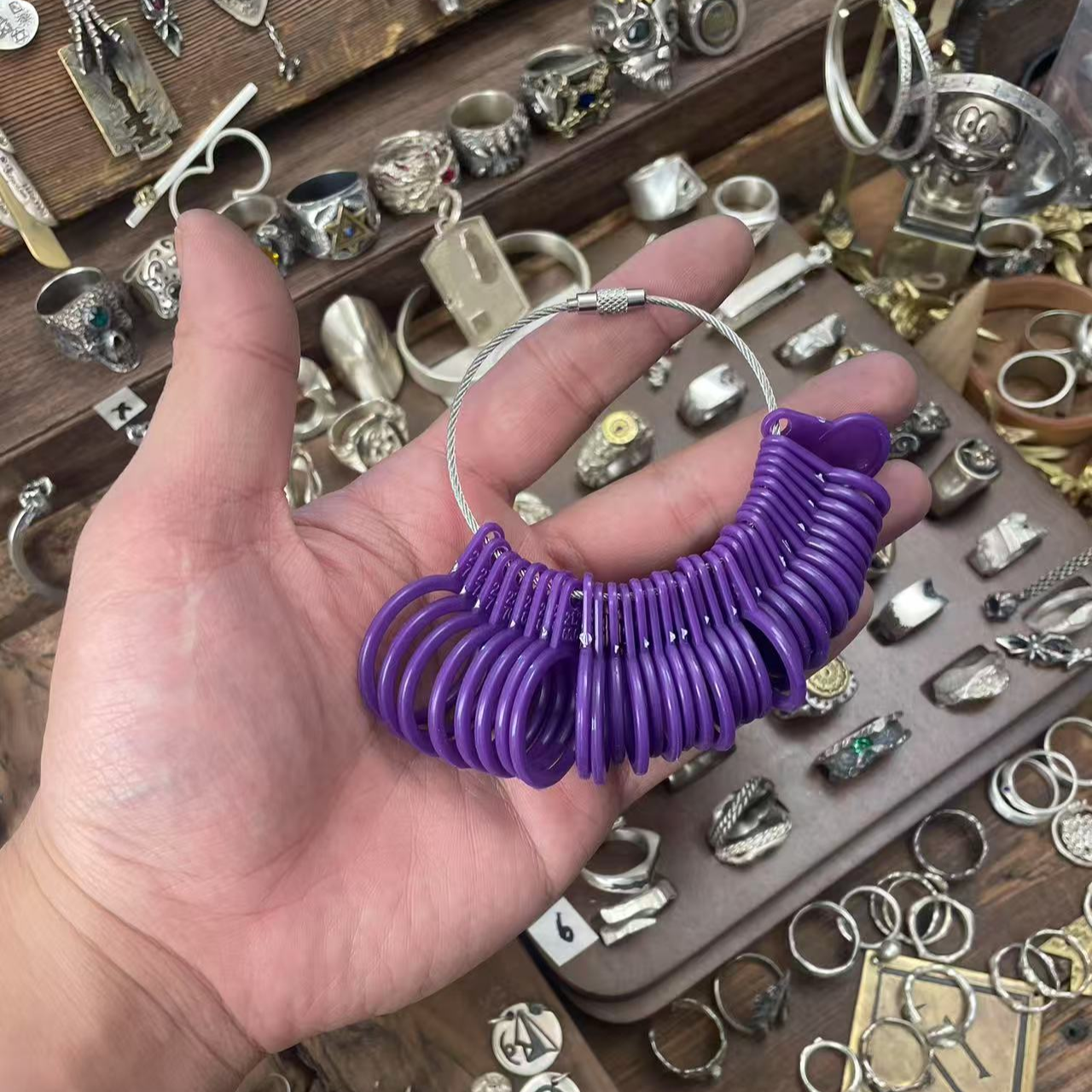 港版戒指圈测量工具