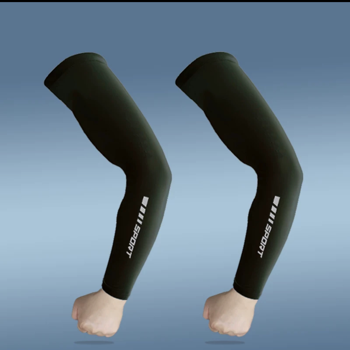 男女冰丝袖套加长款防紫外线户外骑行钓鱼手臂套防晒透气高弹