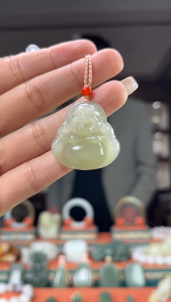 【闪购商品】和田玉颈饰未镶嵌佩佩30mm左右