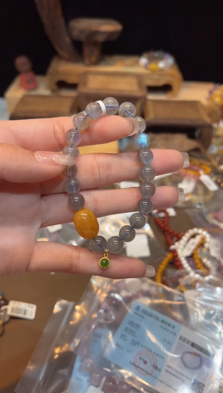 【闪购商品】长石手链未镶嵌手饰@@D2958