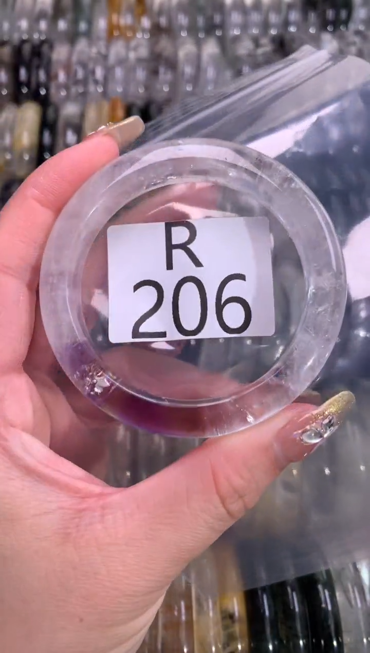 【闪购商品】黄晶水晶手镯未镶嵌206-53