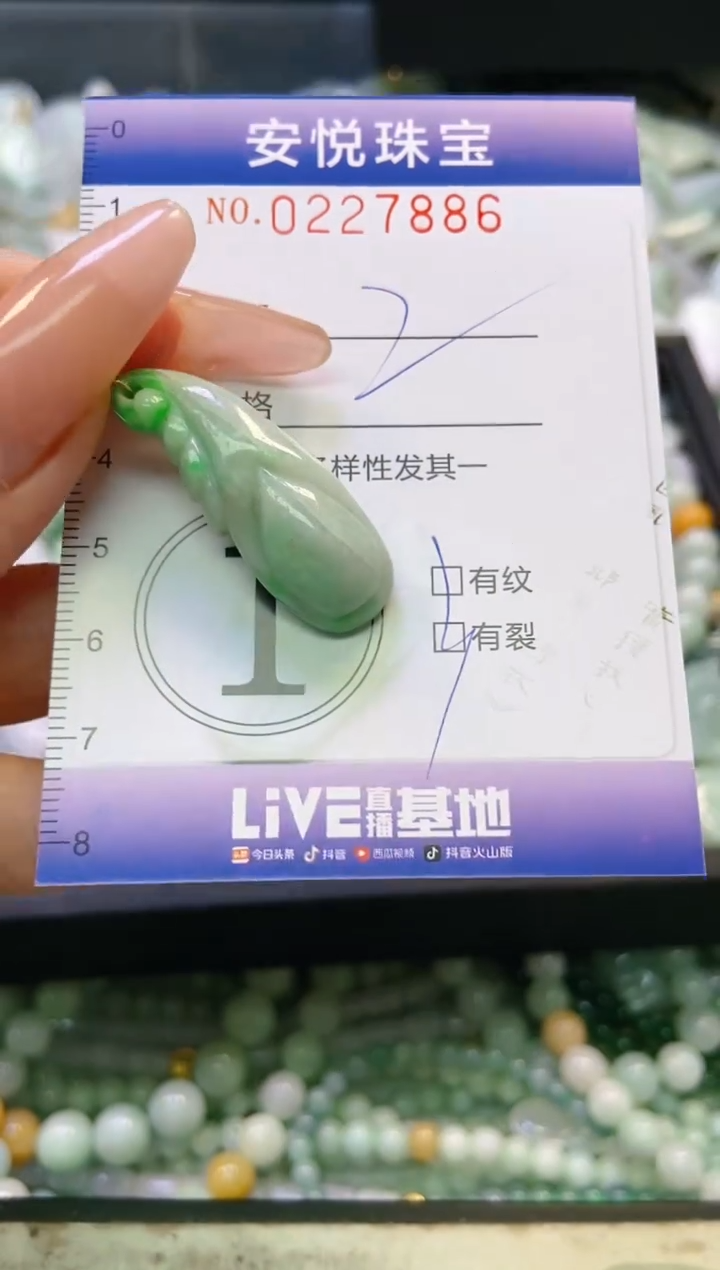 翡翠未镶嵌颈饰闪购0227886
