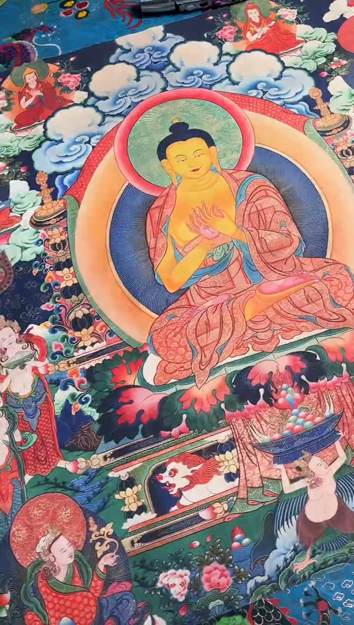 卷轴画天天的唐卡tk160